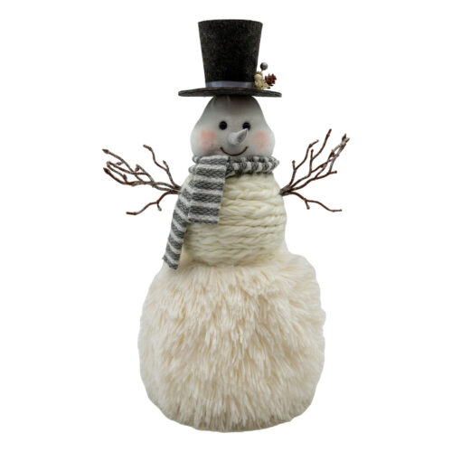 Snowman with Top Hat 43cm