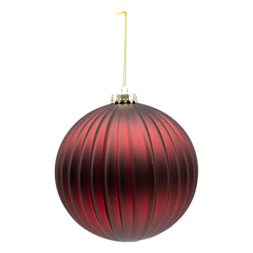 Bauble Lined Burgundy