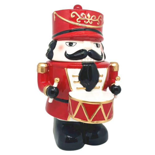 Nutcracker Jar Red Large