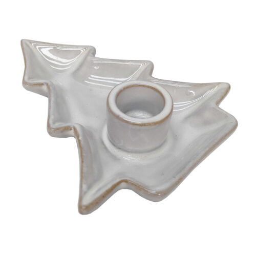 Tree Candle Dish Fawn