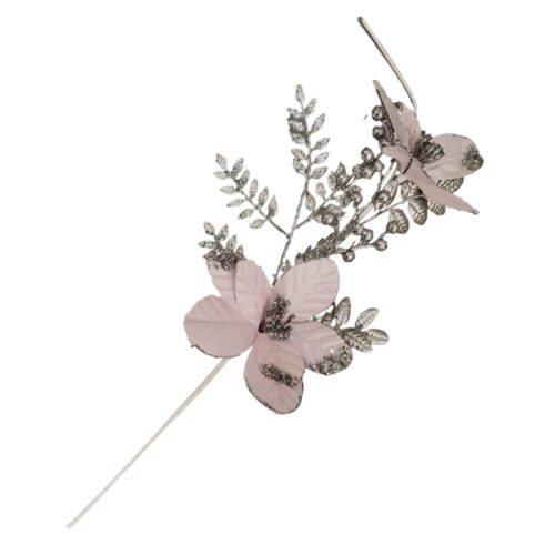 Magnolia Spray Pink Silver