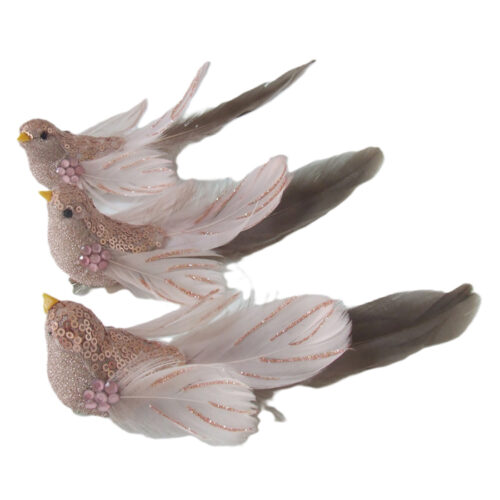 Bird Clip On PInk