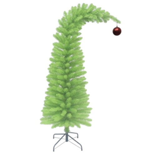 Grinch Tree Green With Red Bauble 180cm