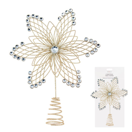 Flower Tree Topper Champagne