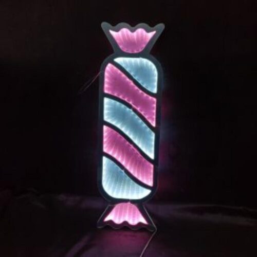 Infinity Light Candy Pink 60cm