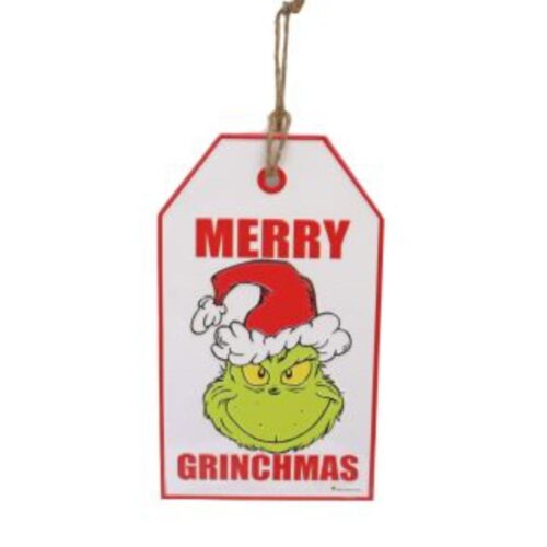 Door Hanger Sign - Merry Grinchmas!