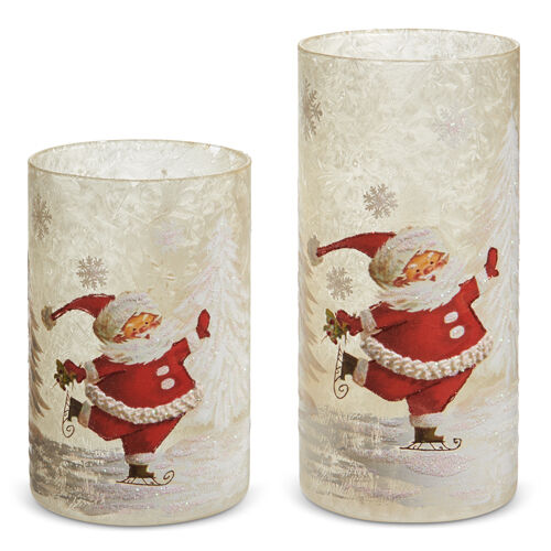 Treasured Moments, The Magic of Christmas Skating Santa