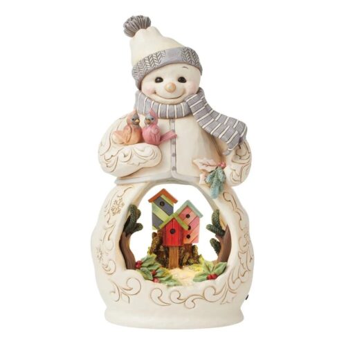 Heartwood Creek - Woodland Snowman with Open Scene