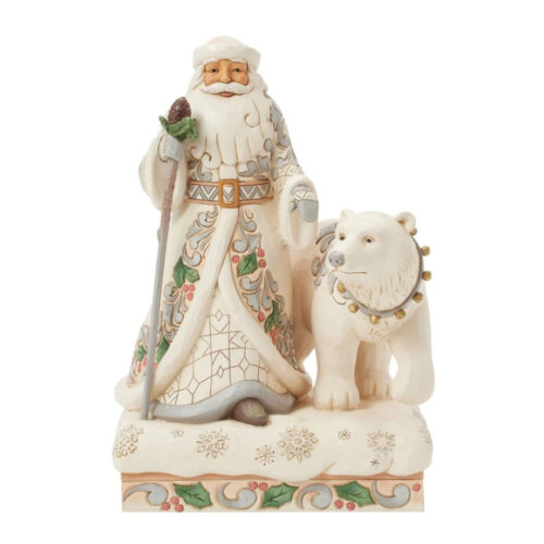 Heartwood Creek - Woodland Santa with Bear