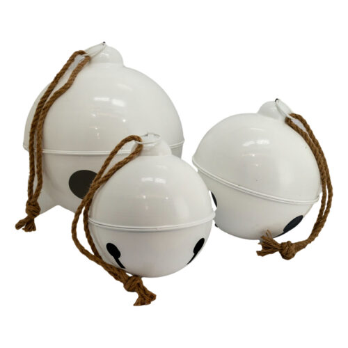 Set of 3 Bells White