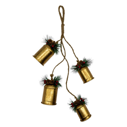 Set of 4 Bells Gold