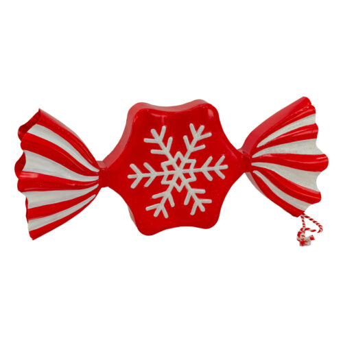Lolly Hanging Decoration Red/White