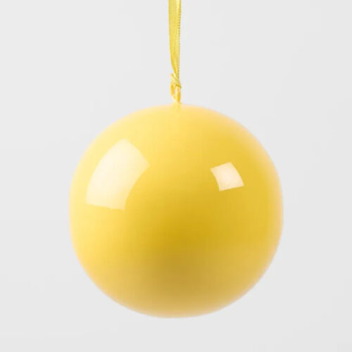 Bauble Glossy Yellow