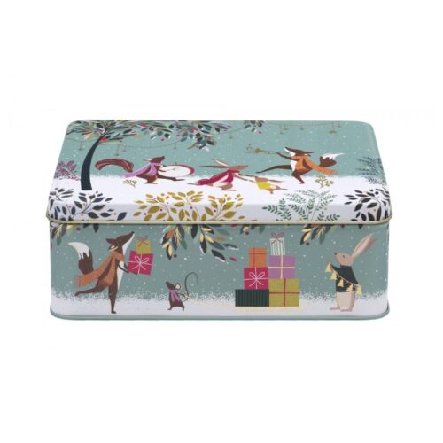 Sara Miller Woodland Tales Biscuit Tin