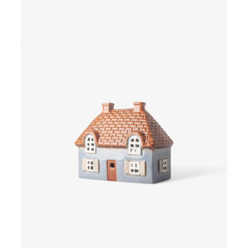 Cotswold Tea Light Cottage Blue