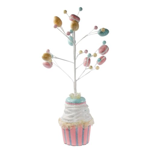 Cupcake Macaroons Egg Tree