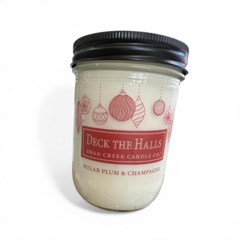 Deck the halls, Swan Creek Candle Co., Sugar Plum & Champagne