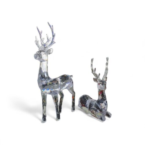 Reindeer Clear Large 2 Asst