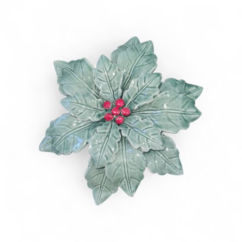 Poinsettia Ornament Green
