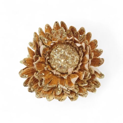 Sunflower Clip On - Gold