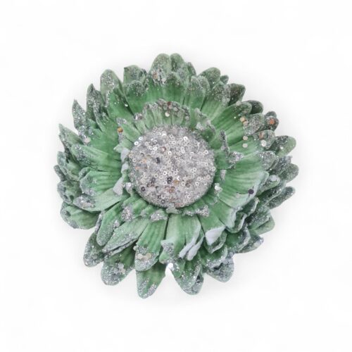 Sunflower Clip On - Mint