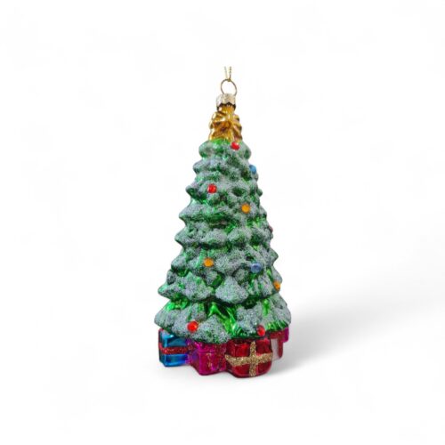 Tree with Presents Hanging Ornament