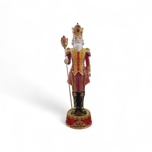 King with Staff Red Small