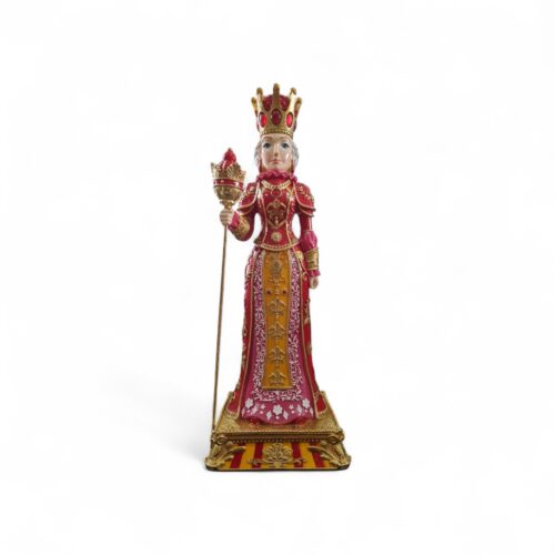 Queen with Staff Red Small