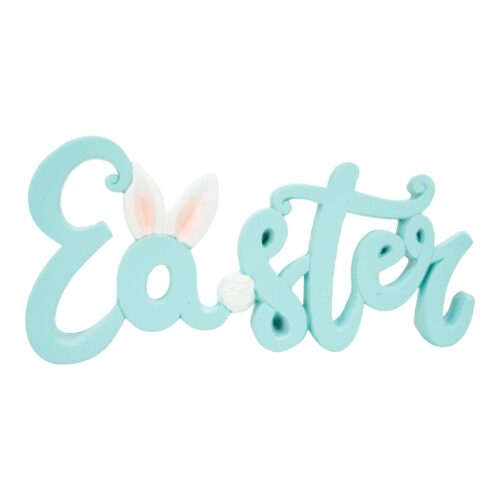 Blue Easter Sign