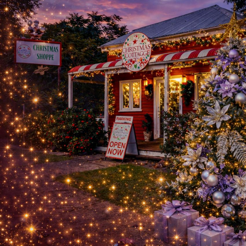 Visit Tiaro Christmas Cottage 2026