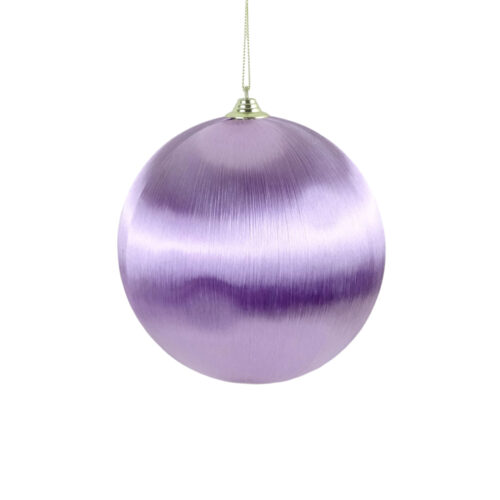 Bauble Satin Wrap Lilac 15cm