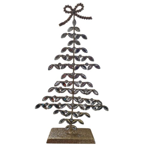 Jewel Tree with Bow Top Champagne
