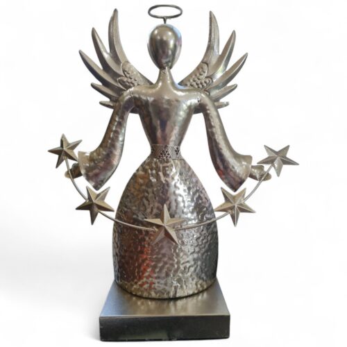 Angel with Stars Silver Small