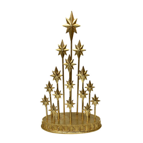 LED StarTree Centrepiece Gold