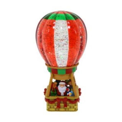 Santa in Hot Air Balloon LED