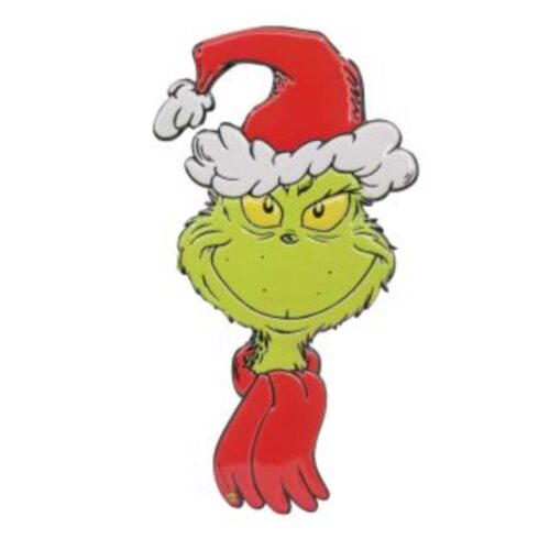 Grinch Head Sign