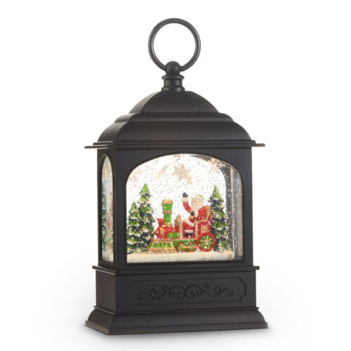 Christmas Water Lantern, Santa in Train