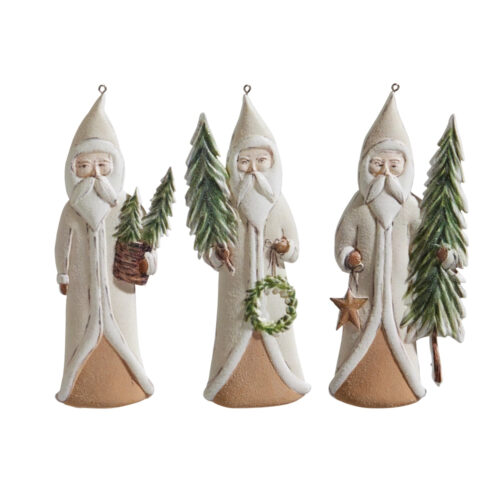 Yuletide Traditions, Santa with Tree