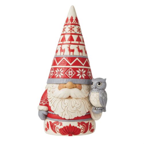 Heartwood Creek - Nordic Gnome With Owl 2