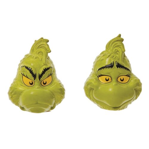 Department 56, Grinch Salt & Pepper Shakers, Set 2