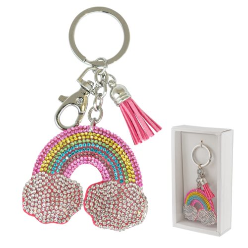 Michi Key Ring - Rainbow