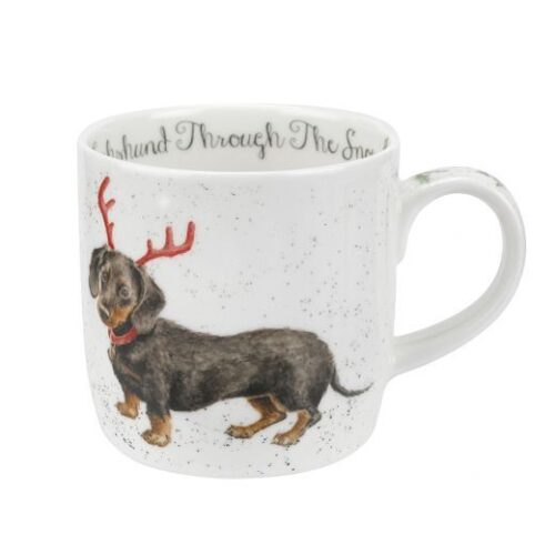 Royal Worcester - Wrendale - Dachshund Mug