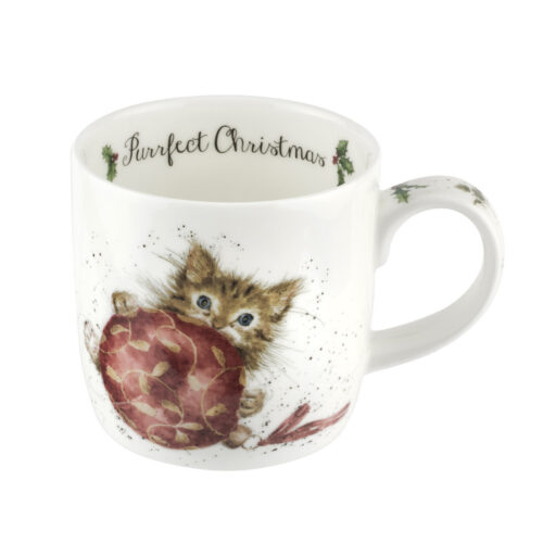 Wrendale - Purrfect Christmas (Kitten) Mug
