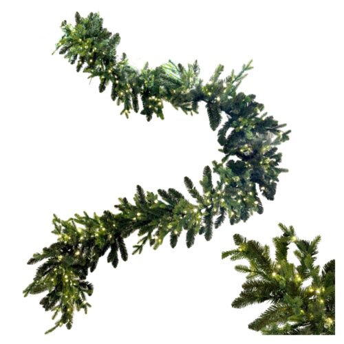 Hotham Prelit Garland with Wand
