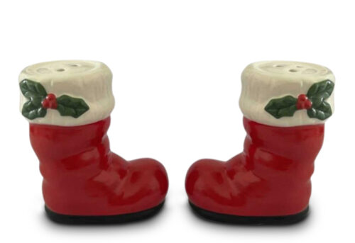 S & P Shaker's- Santa Boots
