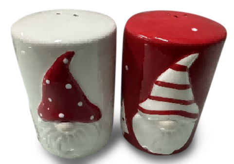 S & P Shakers's- Santa Gnome