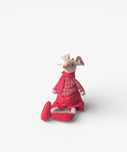 Red Harry Mouse, Sitting