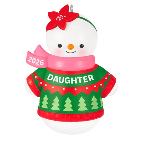 Hallmark Keepsake 2026, Daughter Snowman, HO