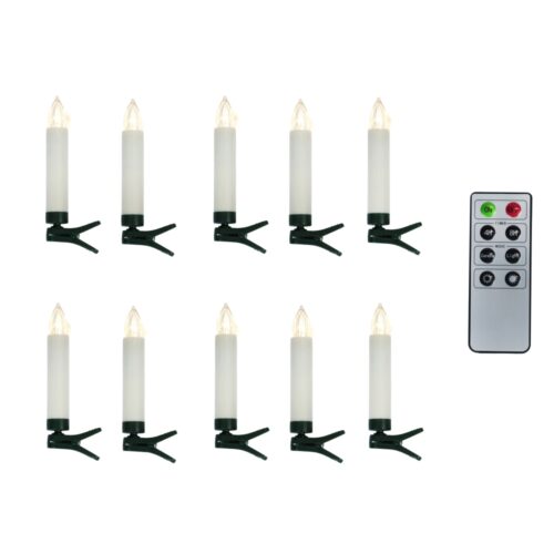 Remote Tree Candles Box of 10