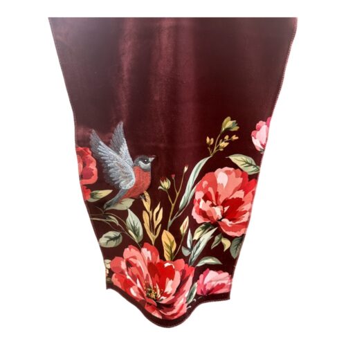 Velvet Table Runner - Hummingbird
